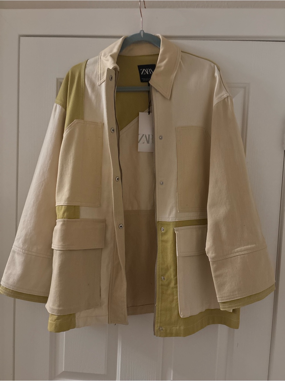 Zara NWT Oversized Utility Jacket